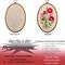 Ribbon Embroidery Kit – 3D Red Rose DIY Handwork Set for Home Decor